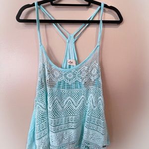 Hollister Beach Cover Up Tank Top